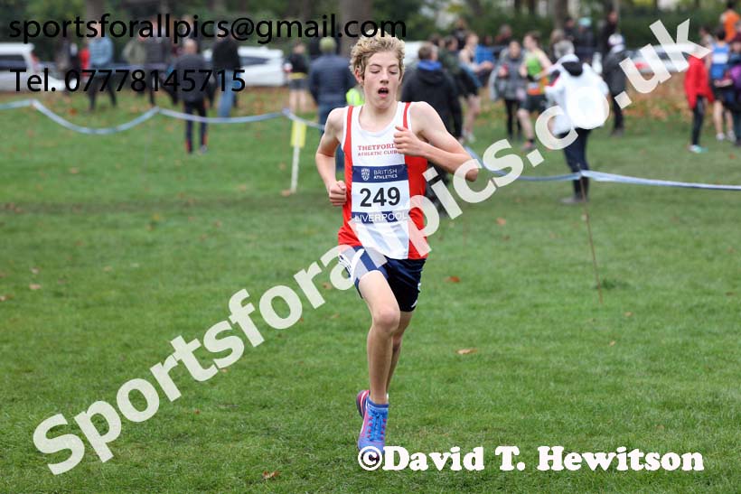 Boys under-13s British Athletics Liverpool Cross Challenge, Sefton Park, Liverpool. Photo:  David T. Hewitson/Sports for All Pics